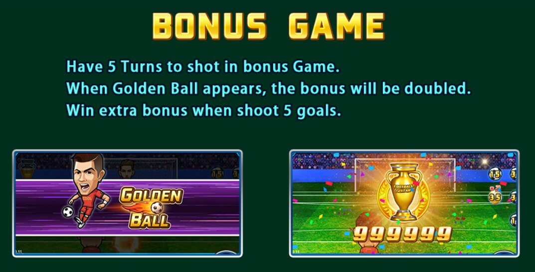 Football Champion Bonus Game Feature